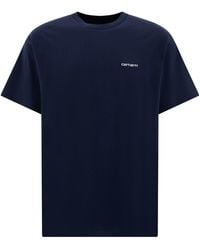 Carhartt - Script Embroidery T-shirts - Lyst