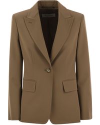 【関税&送料込】Max Mara Cappuccino Gabardine Rosi Blazer Max Mara Cappuccino Gabardine Rosi Blazer Max Mara