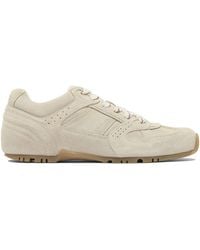 Alohas - Tb.56 Wildleder-Sneaker aus cremefarbenem Leder - Lyst