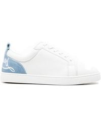 Christian Louboutin - Fun Louis Junior Leather Sneakers - Lyst