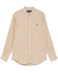 Polo Ralph Lauren - Sport Shirt Met Lange Mouwen - Lyst