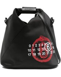 MM6 by Maison Martin Margiela - Anno Della Borsa A Tracolla Giapponese Serpente - Lyst