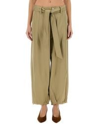 Alysi - Belted Pants - Lyst