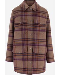Woolrich - Wool-Blend Check Shirt - Lyst
