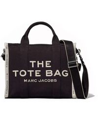 Marc Jacobs - The Jacquard Medium Tote Tas Black - Lyst
