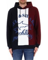 Paul & Shark - Yachting Tricolor Panel Hoodie - Lyst