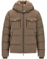 Moorer - Alarick Puffer Jackets Brown - Lyst