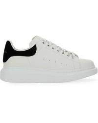 McQueen - Oversize Leather Sneakers - Lyst