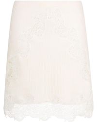 Chloé - Wool Skirt - Lyst
