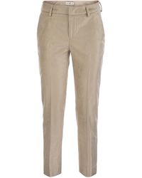 PT Torino - New York Velvet Trousers - Lyst