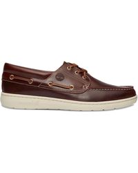 Timberland - Port Bootsschuh Brgnd - Lyst