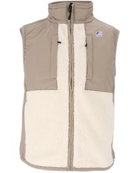 K-Way - Vital 4.0 Orsetto Fleece Vest - Lyst