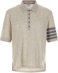 Thom Browne - '4 Bar' Polo -Hemd - Lyst