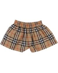 Burberry - Inf Girl Shorts - Lyst