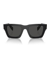 Prada - Zonnebril Pra06 S 16 K08 Z Zwart/donkergrijs Unisex - Lyst