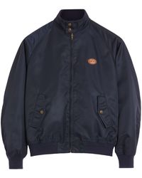 Valentino - Nylon Blouson Con Patch Di L Logo - Lyst