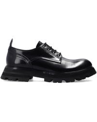 McQueen - Leder Schnürschuhe - Lyst