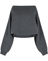 MM6 by Maison Margiela - Wool Blend Mini Dress - Lyst