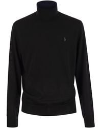 Polo Ralph Lauren - Wool Turtleneck Sweater - Lyst