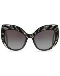 Dolce & Gabbana - Gafas de sol de ojo de gato - Lyst