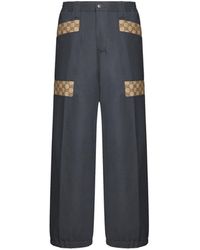 Gucci - Cotton GG Cargo Pants - Lyst