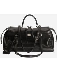 Dolce & Gabbana - Vittoria Calfskin Leather Bag - Lyst
