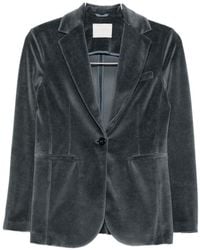 Circolo 1901 - Velvet Single Breasted Jacket - Lyst