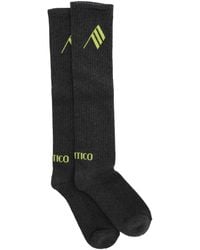 The Attico - Het Attico Logo Short Sports Socks - Lyst