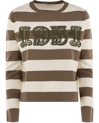 Max Mara - Viterbo Wool Sweater With Embroidery - Lyst