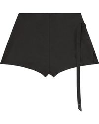 DIESEL - P-Sarto Shorts Met Gewikkeld Effect - Lyst