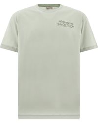 Alexander McQueen - T-shirt uomo altri materiali - Lyst