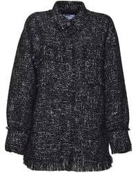 MSGM - Hemd Mit Fransen - Lyst