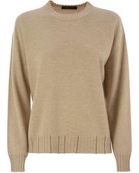 Fabiana Filippi - Platinum Crew-Neck Jumper - Lyst