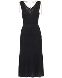 Elisabetta Franchi - Knit Dress - Lyst
