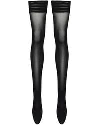 Wolford - Semi Sheer Stockings - Lyst
