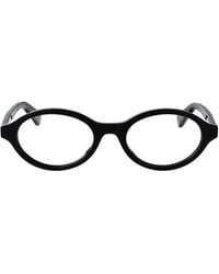 Bottega Veneta - Round Optical Bv1367 O 001 - Lyst
