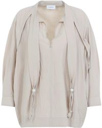 Lemaire - Blouse With Scarf - Lyst