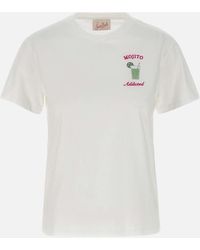 Mc2 Saint Barth - Emilie Mojito Addicted White T -shirt - Lyst