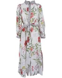 Shirtaporter - Abito Chemisier Profili Leo - Lyst
