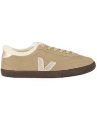 Veja - Volley Winter Dune Suede Plush-Lined Sneakers - Lyst