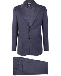 ZEGNA - Kleider grau - Lyst