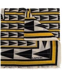 Lanvin - Wool Scarf - Lyst