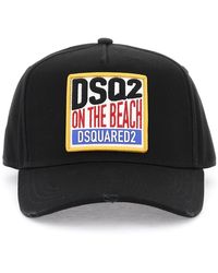 DSquared² - DSQUART2 Tropical Baseball Cap - Lyst