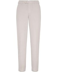 Brunello Cucinelli - Slim-Fit Broek - Lyst