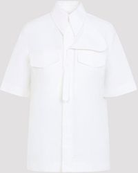 Bottega Veneta - Katoenen Overhemd - Lyst