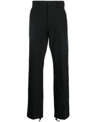 McQueen - Pantalon En Coton À Lien De Resserrage - Lyst