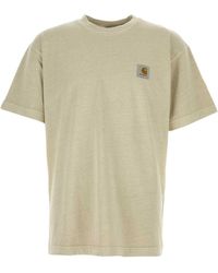 Carhartt - Sand Cotton Vista S/S T-Shirt - Lyst