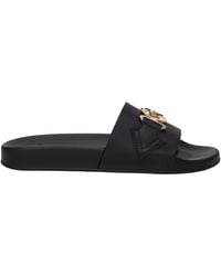 Versace - Slippers and HOOVES Femmes Skin Black - Lyst