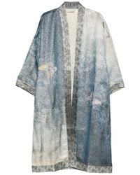 Pierre Louis Mascia - Printed Kimono Jacket - Lyst
