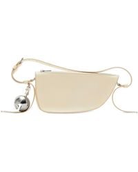 Burberry - Shield Mini Leather Shoulder Bag - Lyst